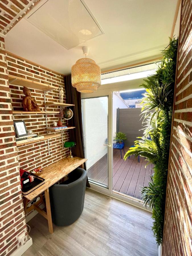 Escale Boheme - Terrasse En Centre-Ville - Gare Amiens Ngoại thất bức ảnh