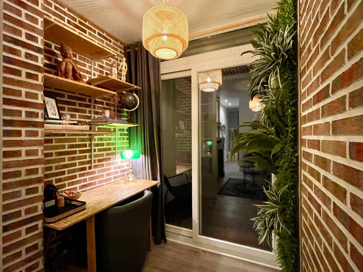 Escale Boheme - Terrasse En Centre-Ville - Gare Amiens Ngoại thất bức ảnh